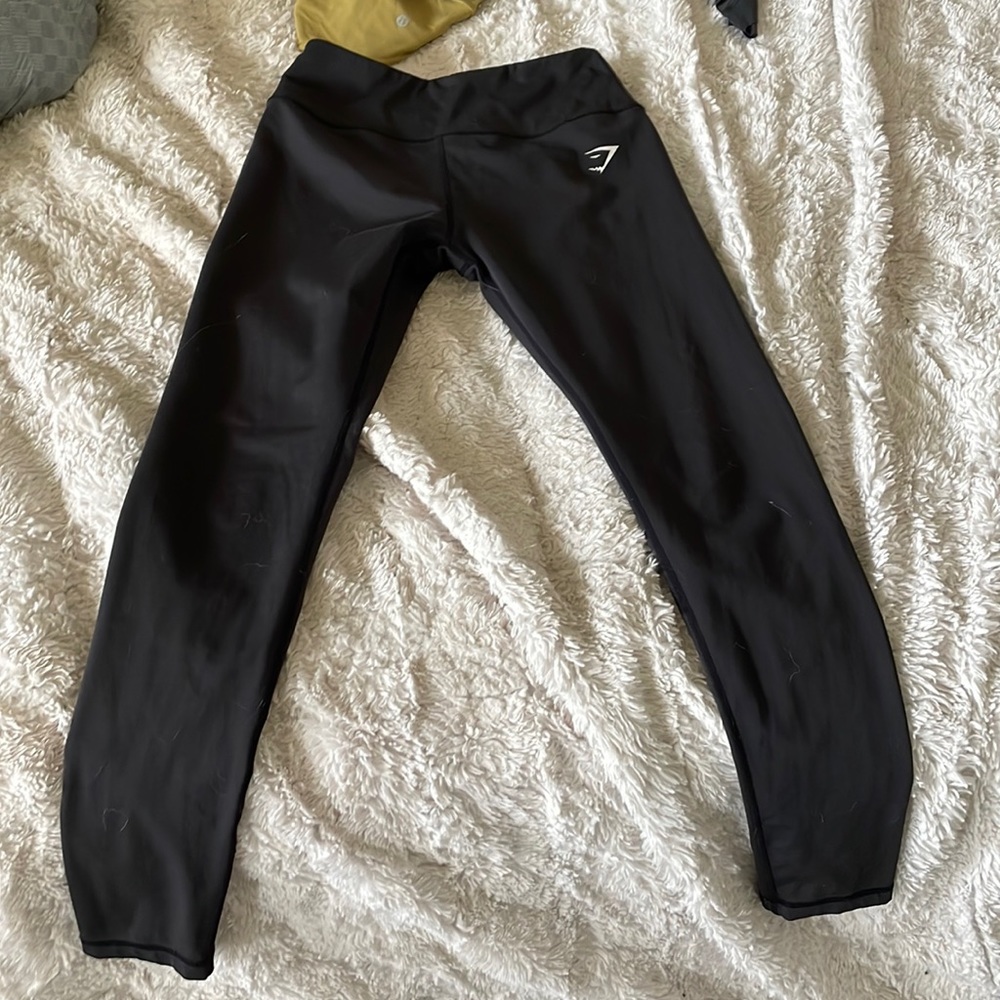 Mid rise gymshark black leggings